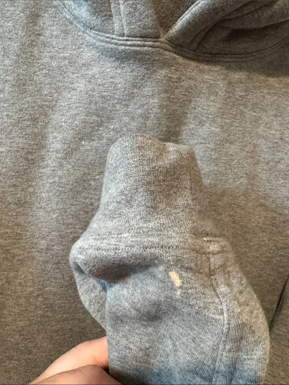 lululemon athletica Heathered Medium Grey Hoodie
